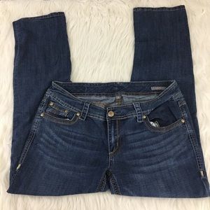 Plus Size Melissa McCarthy Straight Leg Jeans